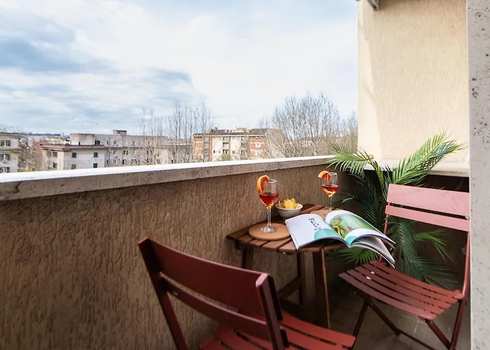 360 Gozy House - A 1 Min Da Metro San Paolo * Rom